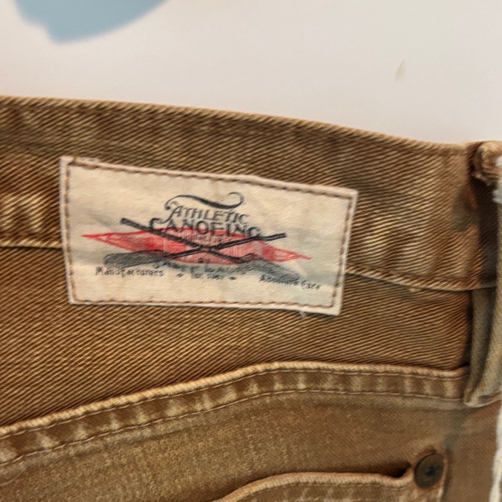 Ralph Lauren Blue Label Tan Straight Leg Jeans - Picture 10 of 13